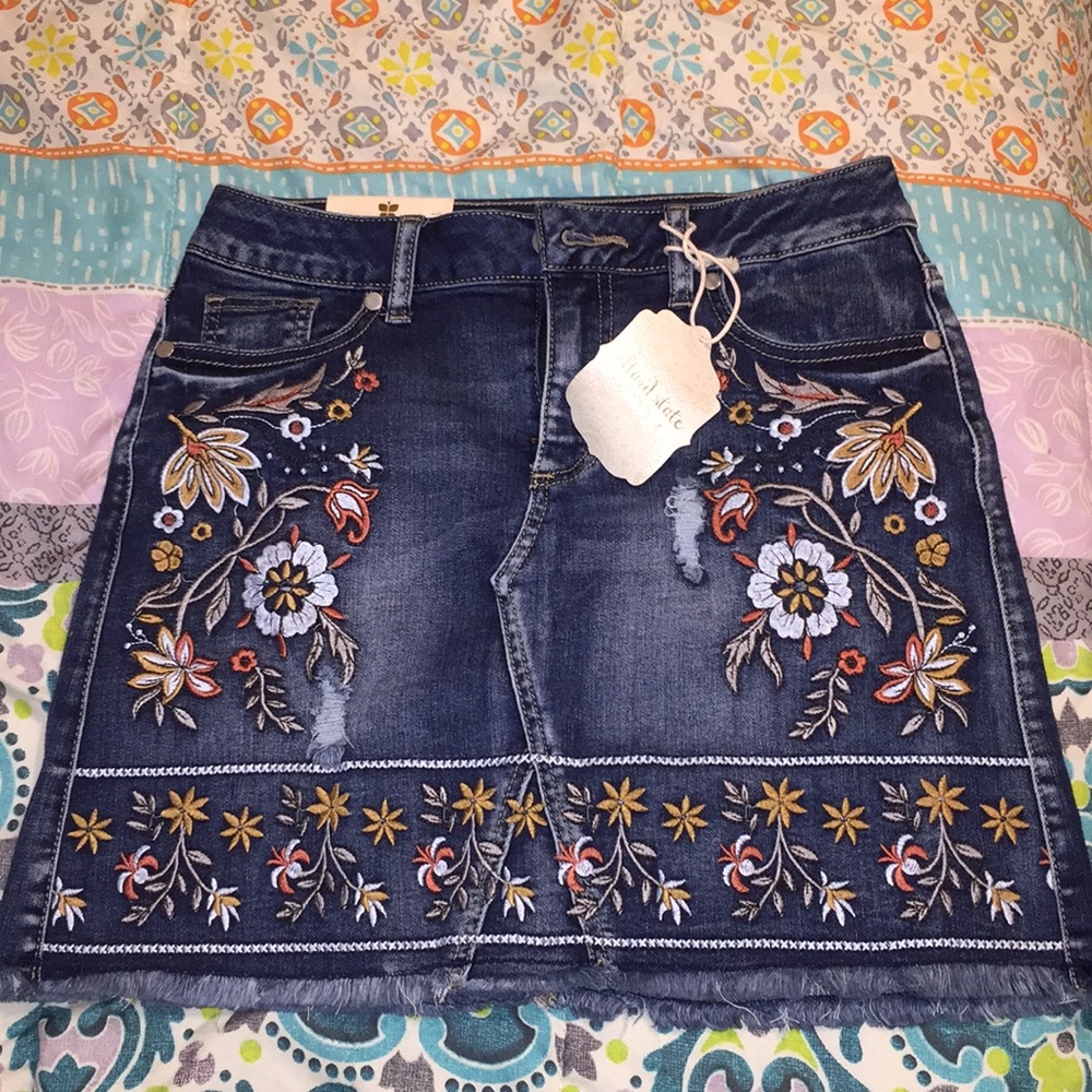 Altar’d State denim skirt